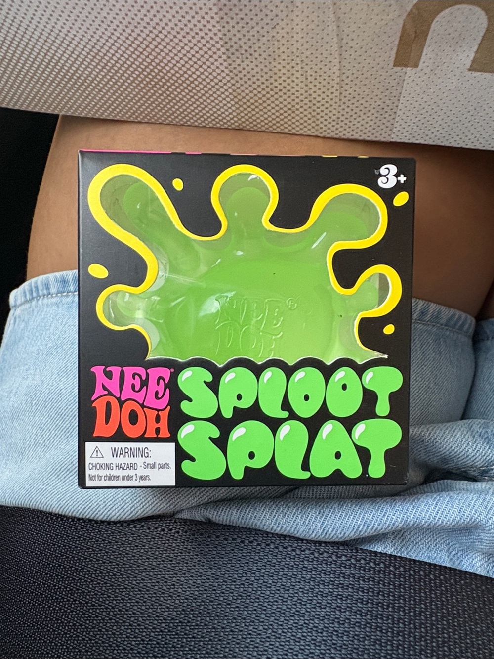 Needoh- Sploot Splat Kids Sensory Putty - Green